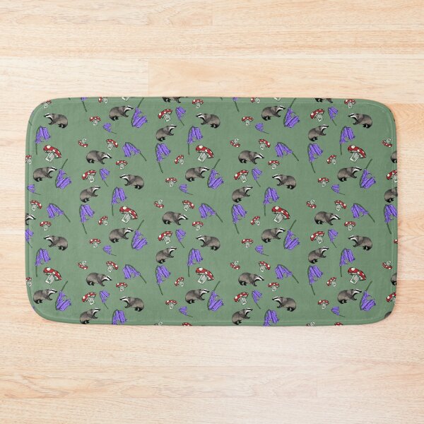 Item preview, Badger, bluebell and mushroom medley  designed and sold by Hitherto.