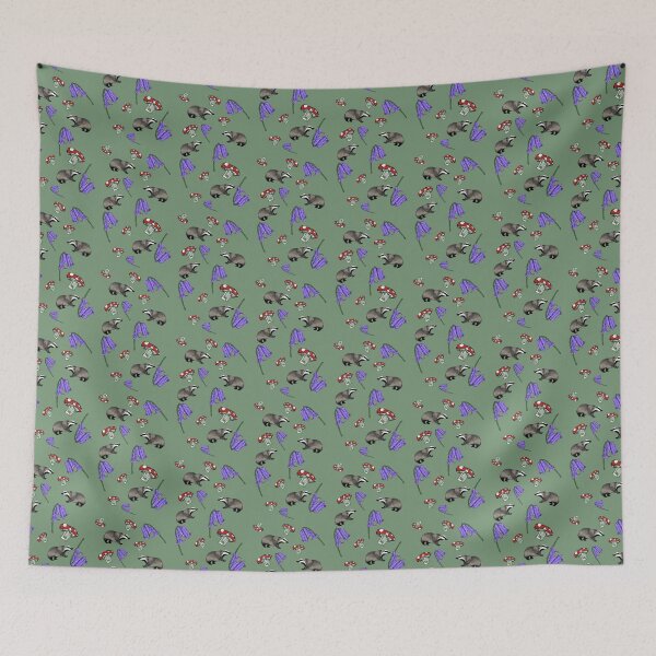 Item preview, Badger, bluebell and mushroom medley  designed and sold by Hitherto.