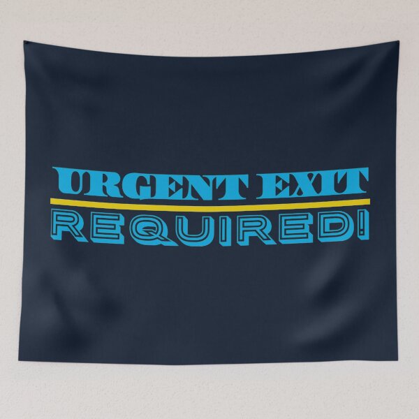 Item preview, Line of Duty - Urgent Exit Required designed and sold by suver.