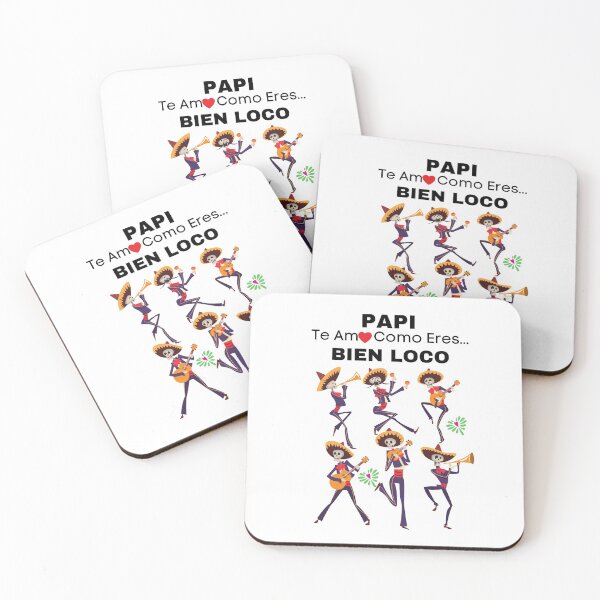 Item preview, PAPI Te Amo Como Eres, BIEN LOCO, Feliz Dia Del Padres, Happy Fathers Day,  designed and sold by prteacool.