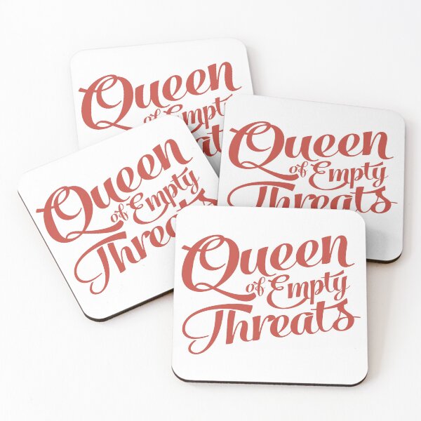Item preview, Queen of Empty Threats designed and sold by THISMAMADOES.