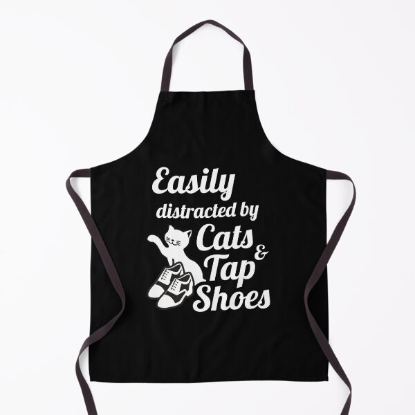 Item preview, Funny Tap dancing gift - Easily distracted by cats and tap shoes | tap dance related gifts, tap dance student gift, tap dance teacher designed and sold by TAP-DANCE-ART.