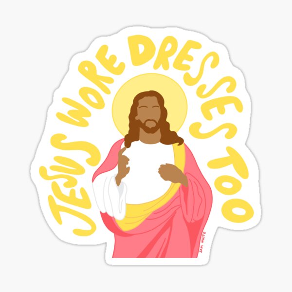 Artikel-Vorschau von Jesus trug auch Kleider, designt und verkauft von shopsamblackart.
