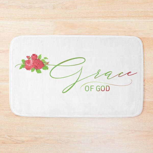 Item preview, Grace of God. God's Grace is Sufficient. Floral Roses designed and sold by TheKingdomAttic.