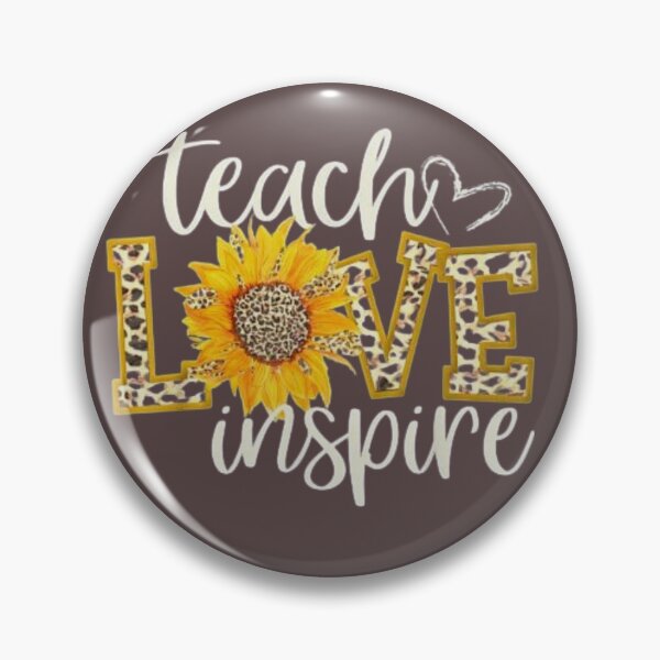 Item preview, Teach Love Inspire sunflower shirt designed and sold by chanat3659.