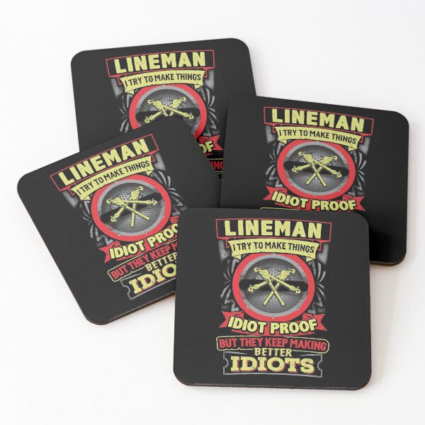 Item preview, Lineman i try to make things idiot proof designed and sold by BrennaEirlys.