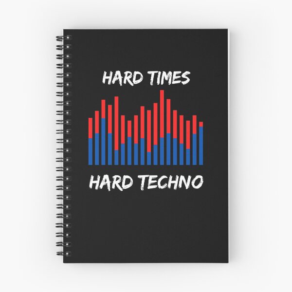 Item preview, Hard times hard techno! designed and sold by Paolocazzoduro.