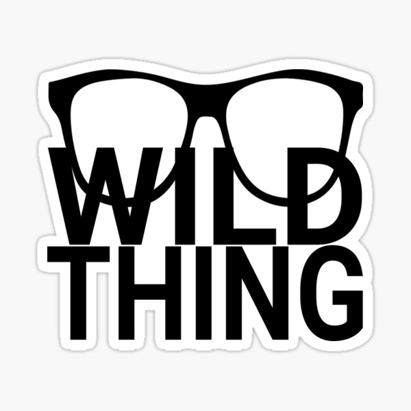 Ricky Vaughn Wild Thing Sticker - Pelican Bat Wax