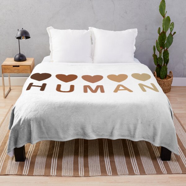 Item preview, We Are All Human - Melanin Hearts designed and sold by penpixelart.