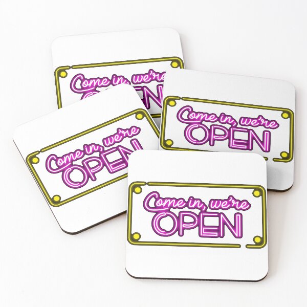 Item preview, Come in, we're OPEN! designed and sold by AbinSur99.