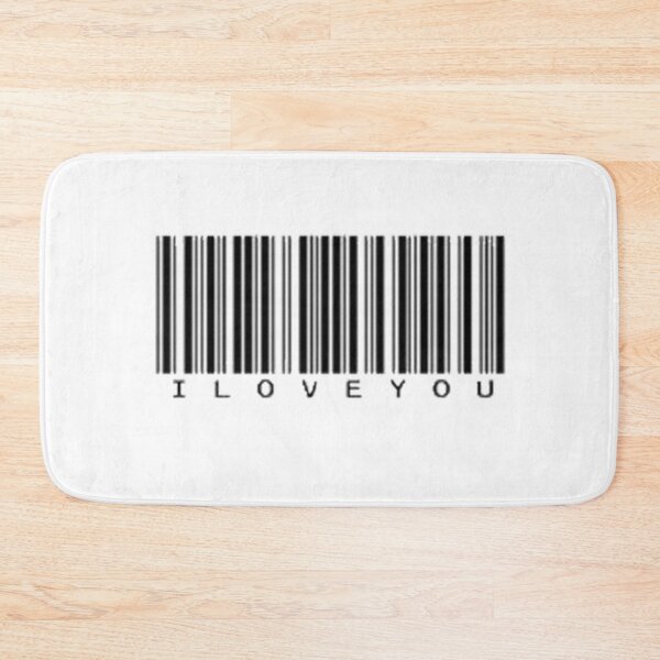 Item preview, Love Barcode designed and sold by Fox Big Shop.