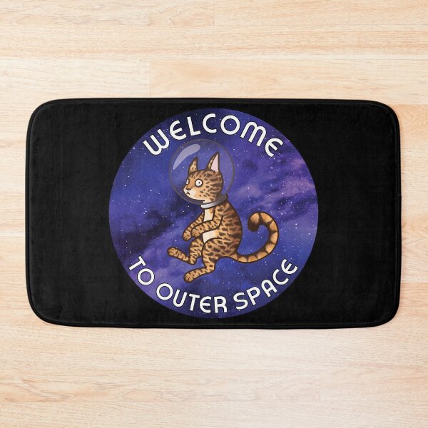 Item preview, Welcome To Outer Space! Cute Bengal Cat Astronaut is ready for Space Adventure - Funny designed and sold by ShyOwlet.
