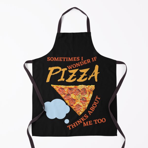 Item preview, Sometimes I wonder if pizza thinks of me too funny  designed and sold by DesignsofNote.
