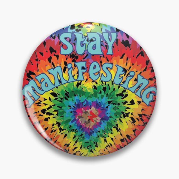 Item preview, Stay Manifesting. Rainbow Heart Motivational  designed and sold by luvmhykdesigns.