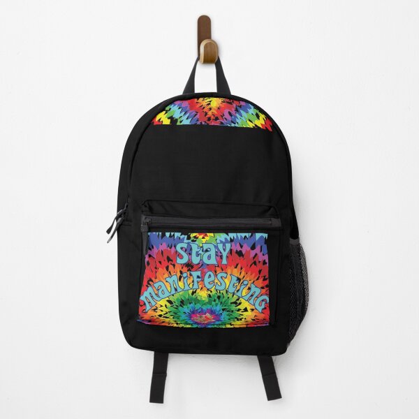 Item preview, Stay Manifesting. Rainbow Heart Motivational designed and sold by luvmhykdesigns.