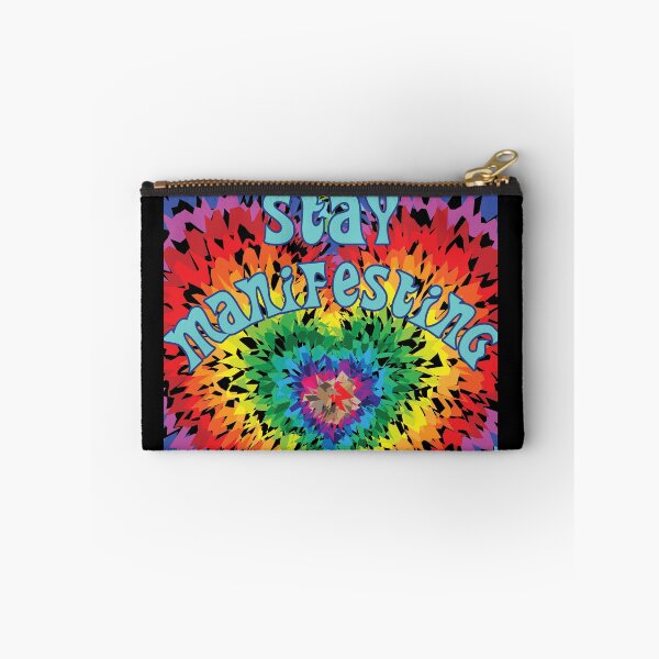 Item preview, Stay Manifesting. Rainbow Heart Motivational  designed and sold by luvmhykdesigns.