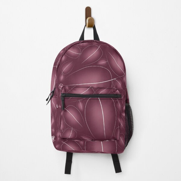 Item preview, Simplistic Tiled Burgundy Halftone Leaf Pattern designed and sold by athene-art.