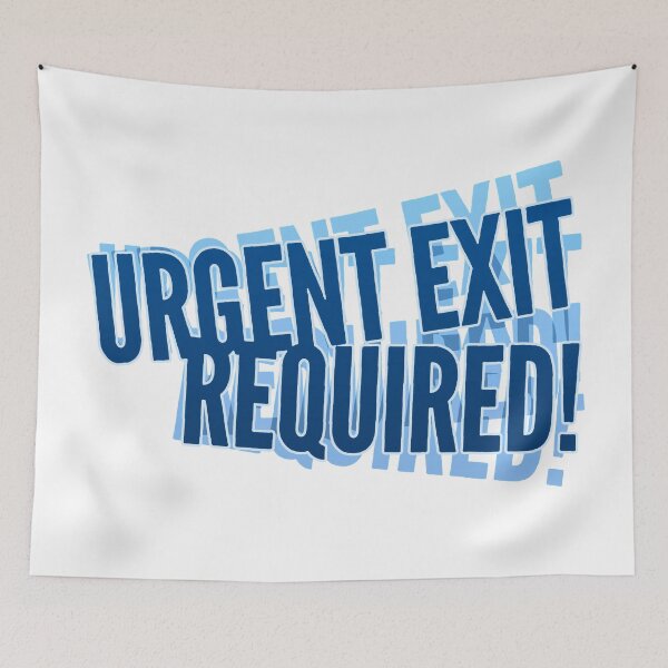 Item preview, Line of Duty - Urgent Exit Required designed and sold by suver.