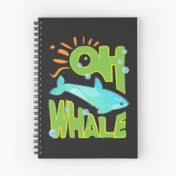 Artikelvorschau, OH WHALE - lustiges Tierwortspiel entworfen und verkauft von DebbisPalette.