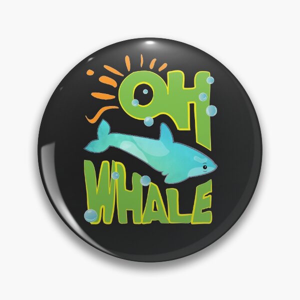 Artikelvorschau, OH WHALE - lustiges Tierwortspiel entworfen und verkauft von DebbisPalette.