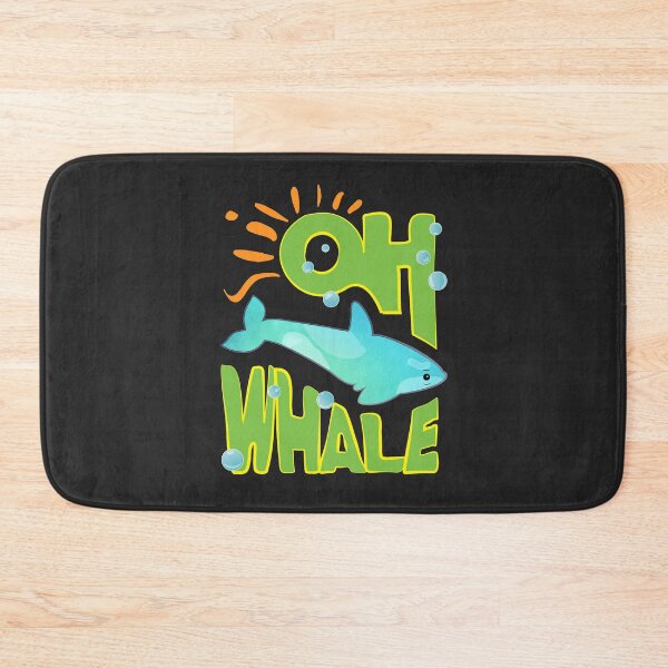 Artikelvorschau, OH WHALE - lustiges Tierwortspiel entworfen und verkauft von DebbisPalette.
