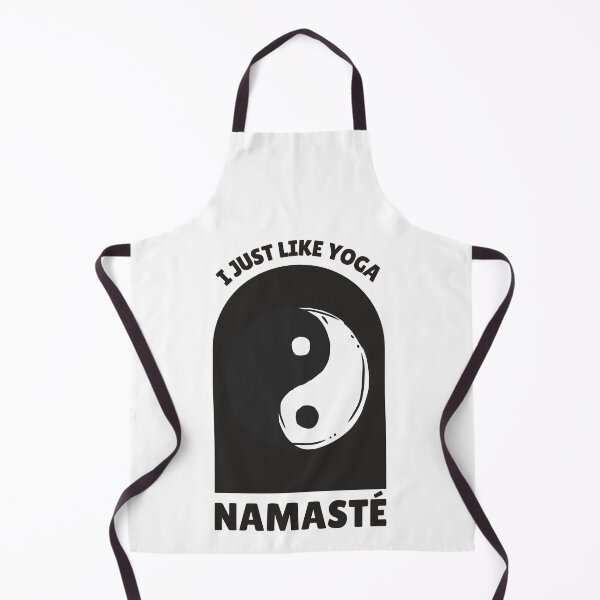 Item preview, I Just Like Yoga Namaste Meditation Saying designed and sold by DerEmmat.