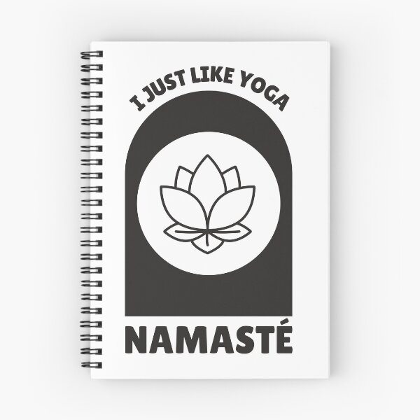 Item preview, I Just Like Yoga Namaste Meditation Saying designed and sold by DerEmmat.