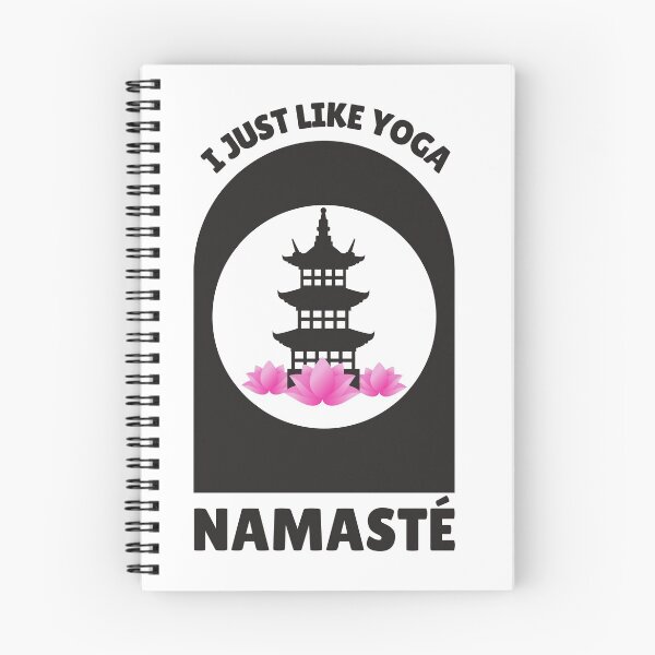 Item preview, I Just Like Yoga Namaste Meditation Saying designed and sold by DerEmmat.
