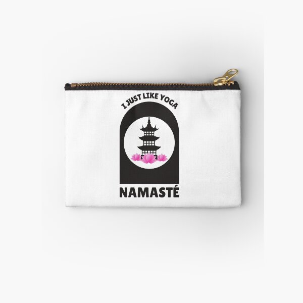 Item preview, I Just Like Yoga Namaste Meditation Saying designed and sold by DerEmmat.