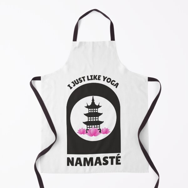 Item preview, I Just Like Yoga Namaste Meditation Saying designed and sold by DerEmmat.