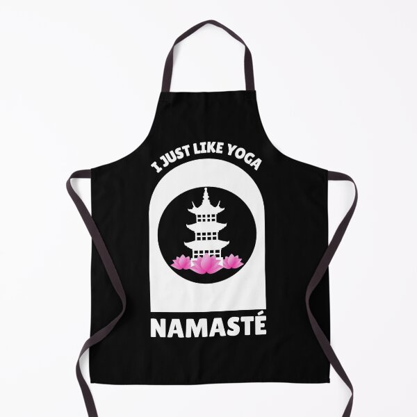 Item preview, I Just Like Yoga Namaste Meditation Saying designed and sold by DerEmmat.
