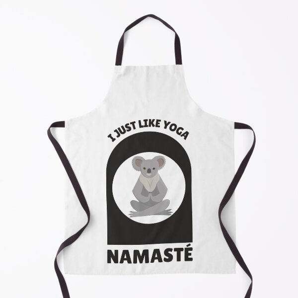 Item preview, I Just Like Yoga Namaste Meditation Saying designed and sold by DerEmmat.