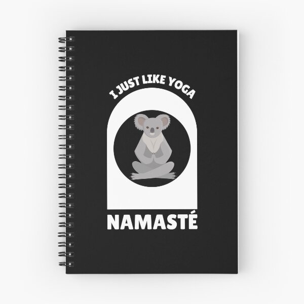 Item preview, I Just Like Yoga Namaste Meditation Saying designed and sold by DerEmmat.