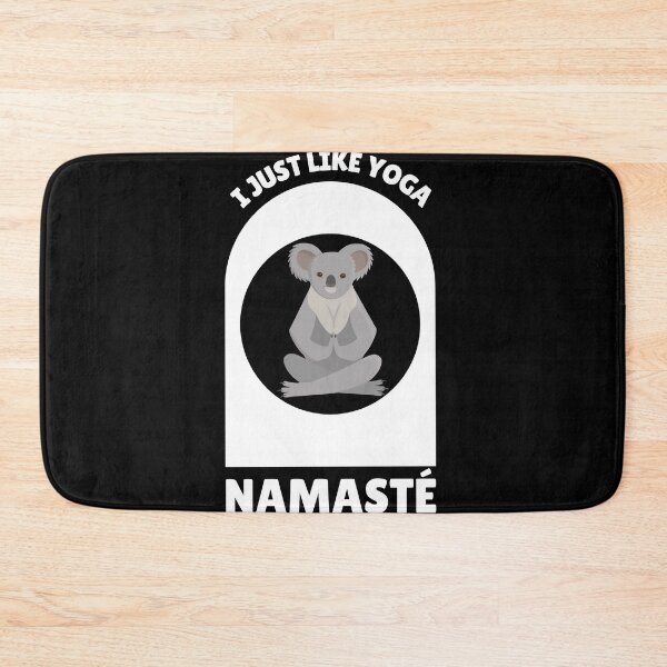 Item preview, I Just Like Yoga Namaste Meditation Saying designed and sold by DerEmmat.