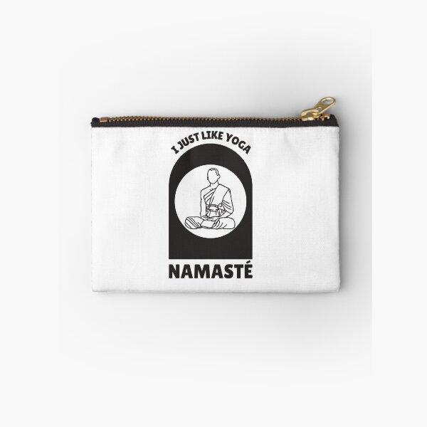 Item preview, I Just Like Yoga Namaste Meditation Saying designed and sold by DerEmmat.