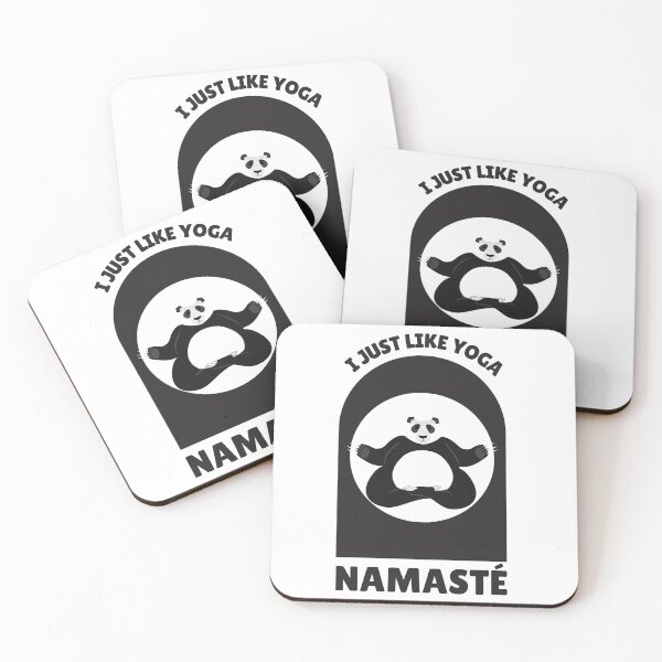 Item preview, I Just Like Yoga Namaste Meditation Saying designed and sold by DerEmmat.
