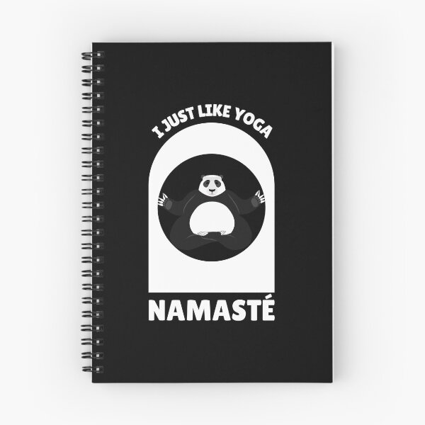Item preview, I Just Like Yoga Namaste Meditation Saying designed and sold by DerEmmat.