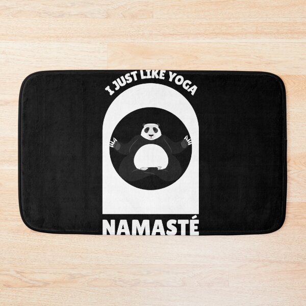 Item preview, I Just Like Yoga Namaste Meditation Saying designed and sold by DerEmmat.