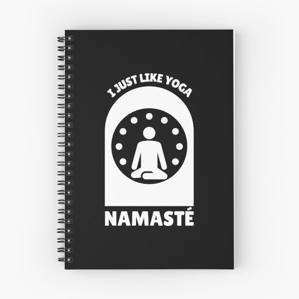 Item preview, I Just Like Yoga Namaste Meditation Saying designed and sold by DerEmmat.