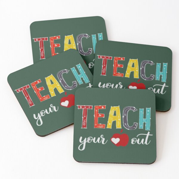 Item preview, teacher teach your heart out shirt designed and sold by chanat3659.