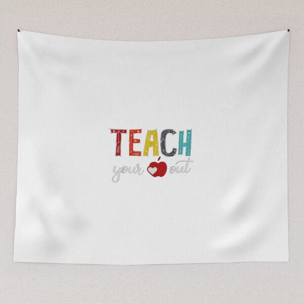 Item preview, teacher teach your heart out shirt designed and sold by chanat3659.
