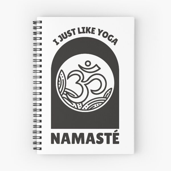 Item preview, I Just Like Yoga Namaste Meditation Saying designed and sold by DerEmmat.