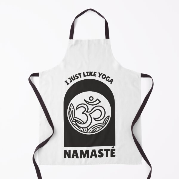 Item preview, I Just Like Yoga Namaste Meditation Saying designed and sold by DerEmmat.