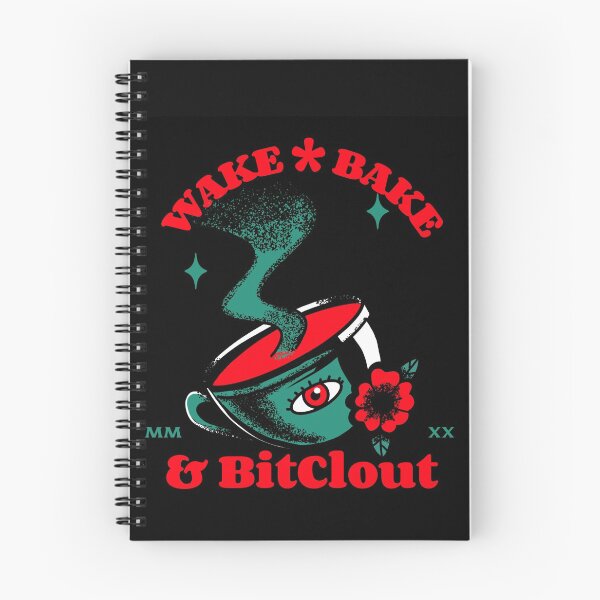 Item preview, Wake and Bake Bitclout Influencer Design designed and sold by boopsblunt.