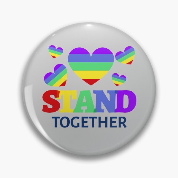 Item preview, Stand Together (Pride) designed and sold by TheTopHatGroup.