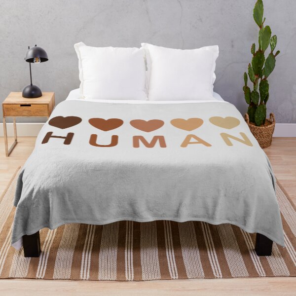 Item preview, We Are All Human - Melanin Hearts designed and sold by penpixelart.