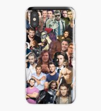 Chris Hemsworth Collage iPhone Case