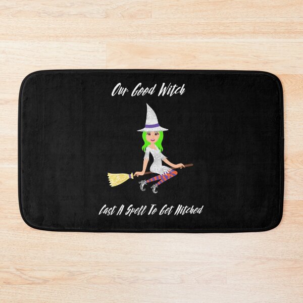 Item preview, Our Good witch cast a spell to get hitched designed and sold by Imemewell.