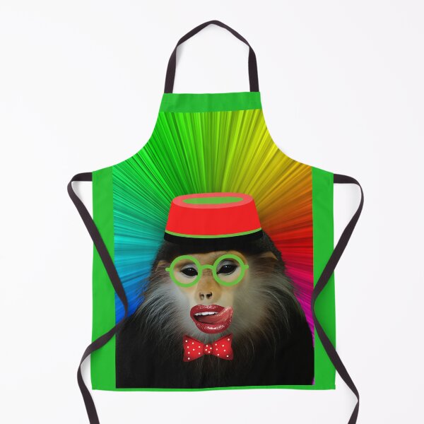Item preview, Monkey human face funny with Glasses  designed and sold by lastechance.