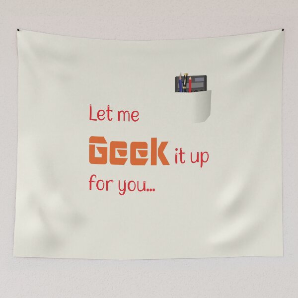 Item preview, Let me geek it up for you... designed and sold by StencilMyst ..